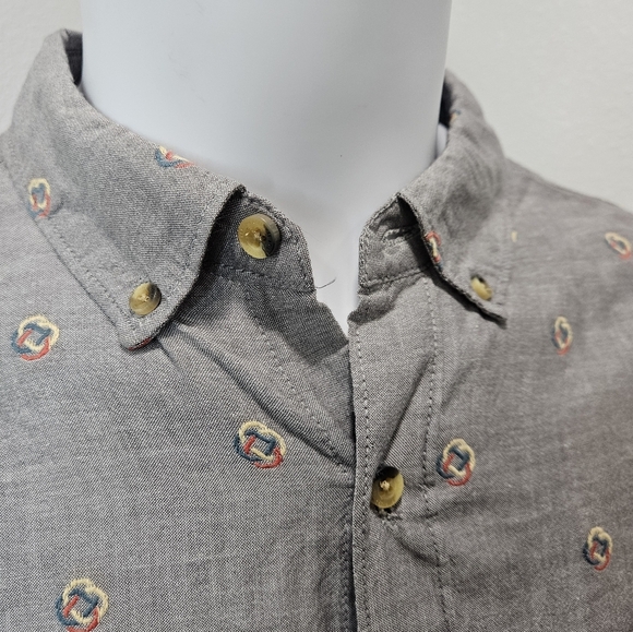 Roark Classic Fit men's button short-sleeve XL - Picture 2 of 6